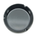 Tablecraft 707B Phenolic Round Stacking Black Ashtray
