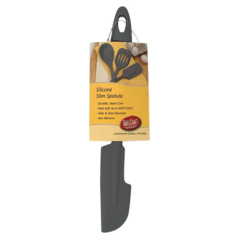Tablecraft H3911GY 9-1/8" Gray Heat Resistant Spatula