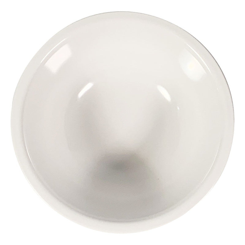 Tablecraft RAM2RB 2 Oz Ribbed Bone Melamine Ramekin