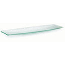 Tablecraft A278 27.5" X 7.5" Acrylic Oblong Tray