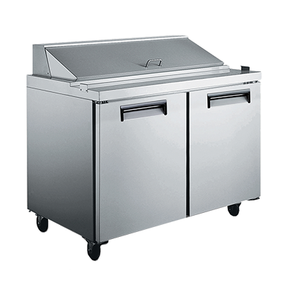 Adcraft - USSL-2D/60 - U-Star Salad/Sandwich Refrigerated Prep Table 15.0 Cu. Ft.