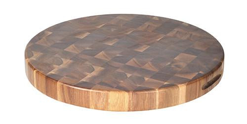 Tablecraft ACARD14 14" Round Acacia Display Board