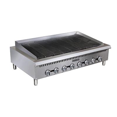Adcraft - BDCTC-48 - Black Diamond Charbroiler Countertop 48"