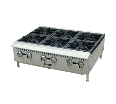 Adcraft - BDCTH-36 - Black Diamond Hotplate Countertop 36"