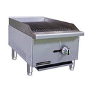 Adcraft - BDECTC-16/NG - Black Diamond Charbroiler Countertop 16"
