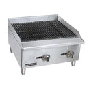 Adcraft - BDECTC-24/NG - Black Diamond Charbroiler Countertop 24"