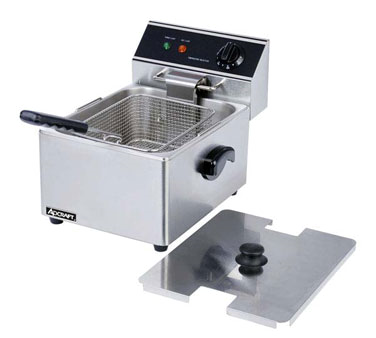 Adcraft - DF-6L - Quickship Deep Fryer Electric 25 Lbs Commercial Stainless Steel