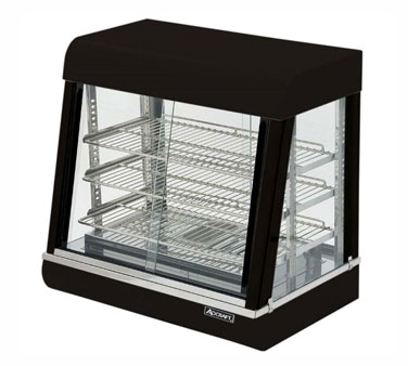 Adcraft - HD-26 - Admiral Craft|Hd-26|Quickship Heated Display Merchandiser Commercial Sliding Doors Shelves