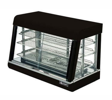 Adcraft - HD-36 - Admiral Craft|Hd-36|Quickship Heated Display Merchandiser Commercial Sliding Doors Shelves