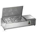 Arctic Air Countertop Refrigerated Rail Sandwich prep Unit ACP40