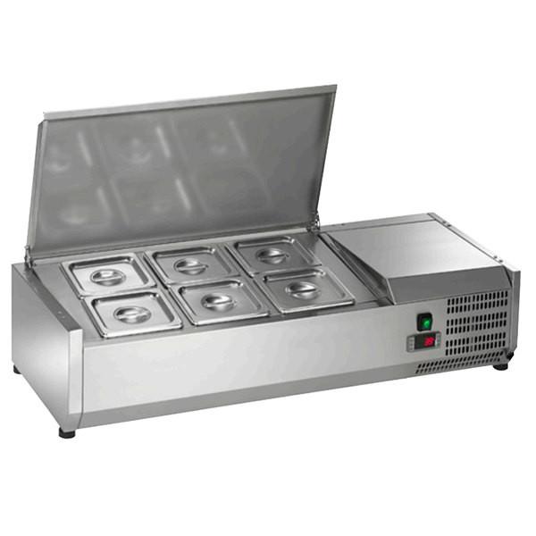 Arctic Air Countertop Refrigerated Rail Sandwich prep Unit ACP40