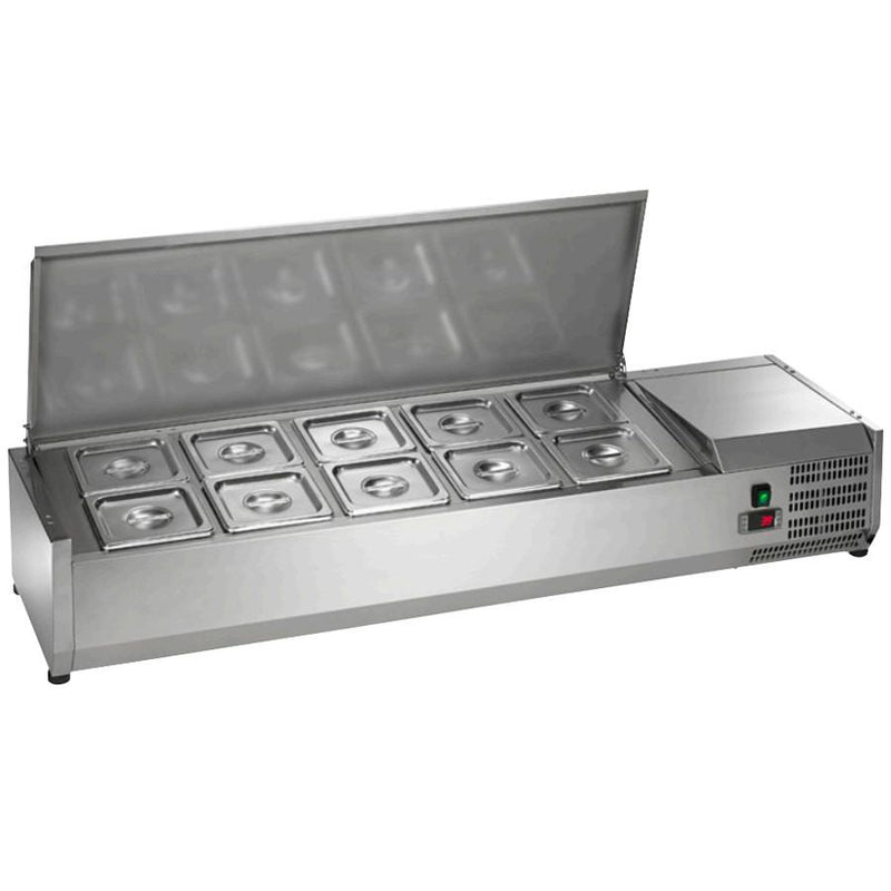 Arctic Air Countertop Refrigerated Rail Sandwich Prep Unit ACP55