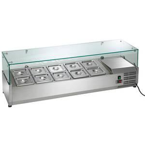 Arctic Air Countertop Refrigerated Rail Sandwich Prep Unit ACP55