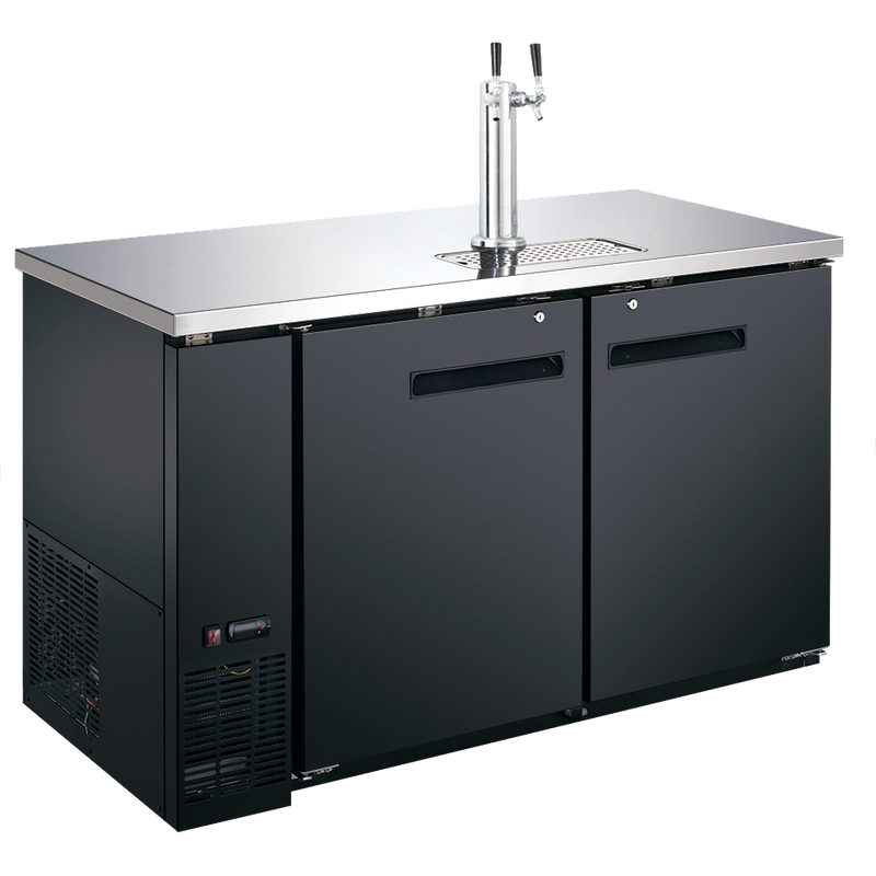 Adcraft - USBD-5928/2 - U-Star Draft Beer Cooler/Dispenser 19.0 Cu. Ft.