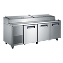 Adcraft - USPZ-3D - U-Star Refrigerated Pizza Prep Table 24.0 Cu. Ft.