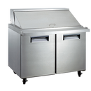 Adcraft - USSLM-2D - U-Star Mega Top Salad/Sandwich Refrigerated Prep Table 9.5 Cu. Ft.