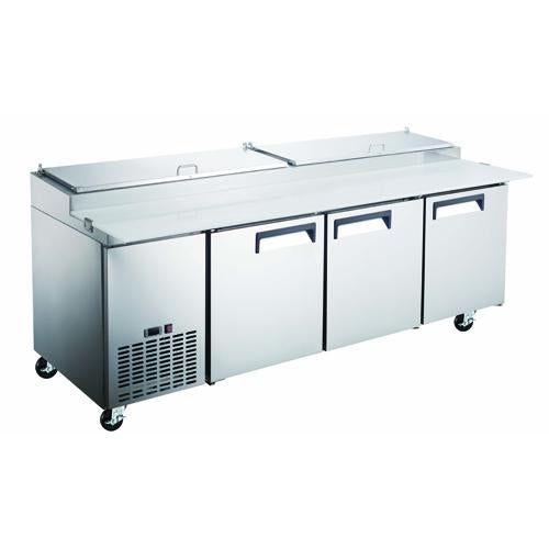 Adcraft - GRPZ-3D - Grista Refrigerated Pizza Prep Table 24 Cu Ft.