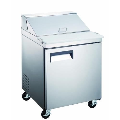 Adcraft - GRSL-1D - Grista Refrigerated Salad/Sandwich Prep Table 6 Cu Ft.