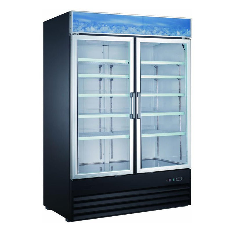 Adcraft - USRFS-2D/54 - U-Star Refrigerated Merchandiser 45.0 Cu Ft.