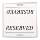 Adcraft RES-48PK "Reserved" Table Tent