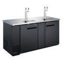 Adcraft - USBD-6928/2 - U-Star Draft Beer Cooler/Dispenser 23.3 Cu. Ft.