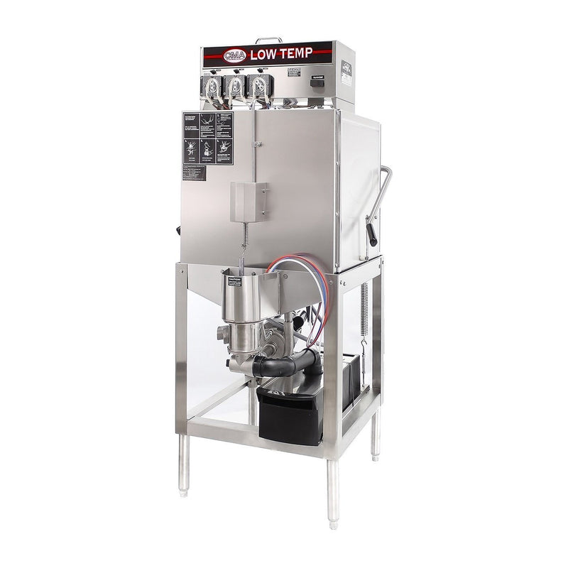 CMA Dishmachines AH Energy Mizer Dishwasher 25-3/4"W Low Temp Auto "Start/Stop" Straight-Thru Design