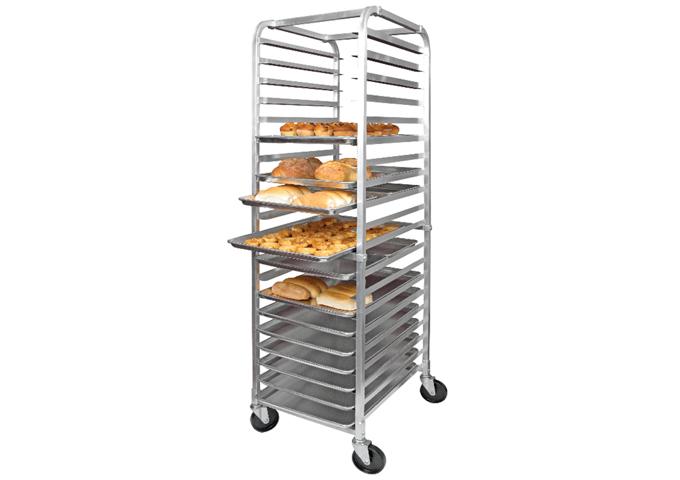 Winco 20-Tier Sheet Pan Rack, 3" Spacing, Aluminum, NSF Listed ALRK-20WINCO