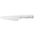 Winco KWH-6 8" Wide Cook's Knife with Easy Grip Plastic Handle