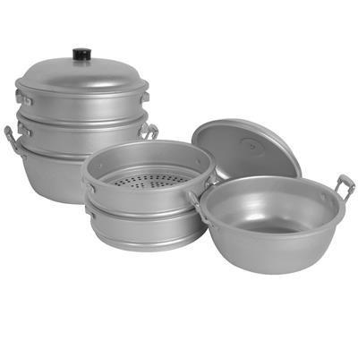Thunder Group ALST013 19 1/2" X 18" 50 cm without Bottom Aluminum Steamer, Heavy Duty