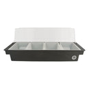 American Metalcraft BPCD4 4 Compartment Condiment Holder