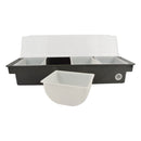 American Metalcraft BPCD4 4 Compartment Condiment Holder