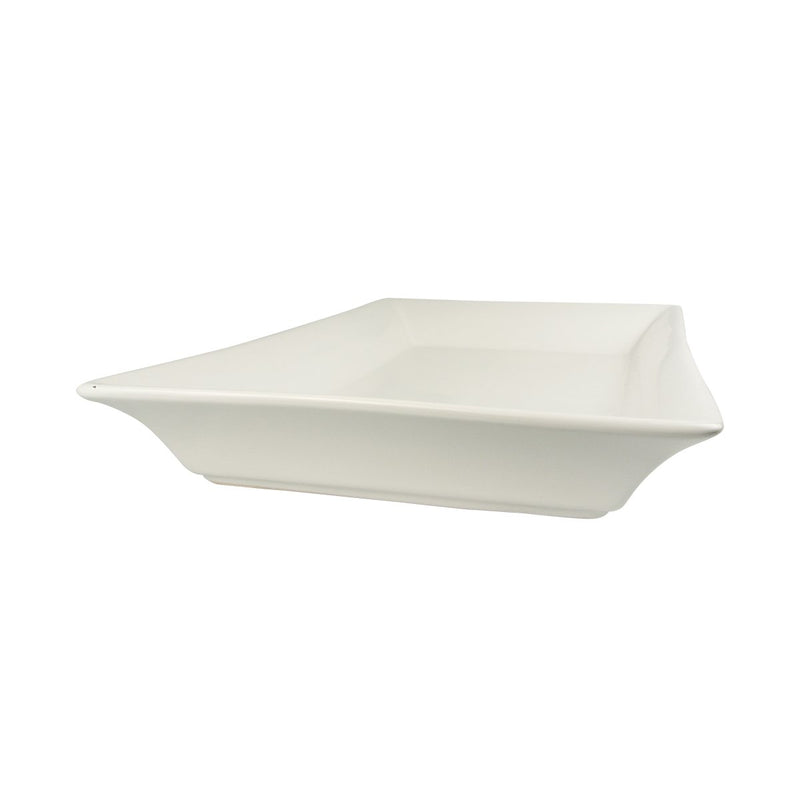 American Metalcraft CER21 White Rectangle Platter For IS12 & IS13