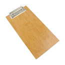 American Metalcraft BB8 Bamboo Clip Board Menu Holder 8" x 4"