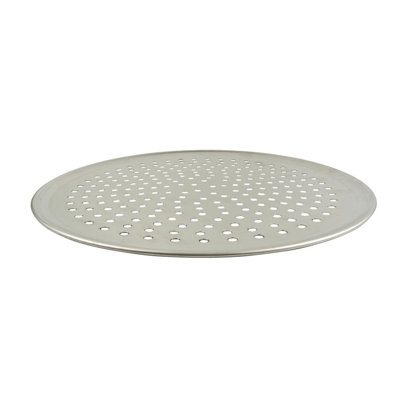 American Metalcraft HACTP18-P 18" Heavy Weight Aluminum Coupe Perforated Pizza Pan