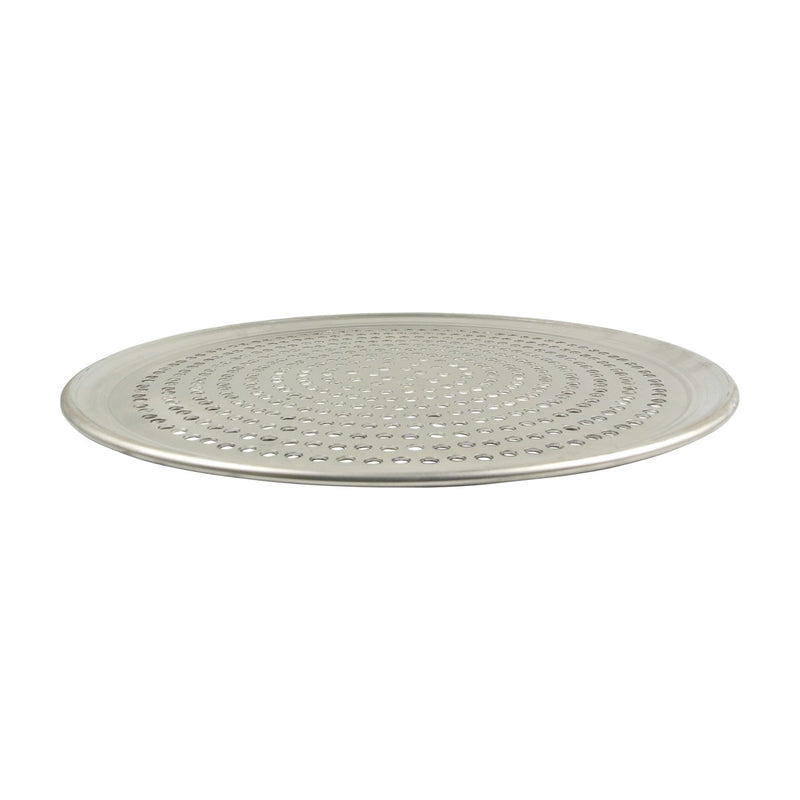 American Metalcraft HATP18-SP 18" Heavy Weight Aluminum Wide Rim Super Perforated Pizza Pan