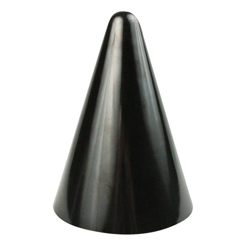 American Metalcraft MELFCB754 23.5 Oz Black Melamine Fry Cone