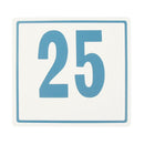 American Metalcraft 6" Vinyl Numbers 1-25