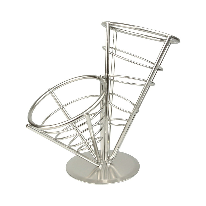 American Metalcraft SS22 Stainless Steel Dual Conical Basket