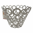 American Metalcraft WCW57 7" Dia 5"H Silver Basket