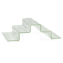 Tablecraft APL5 15X9X4.25 Acrylic 5 Step Riser