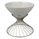 American Metalcraft FR8 Whirly Basket 8" Round 5"H Stainless Steel Wire