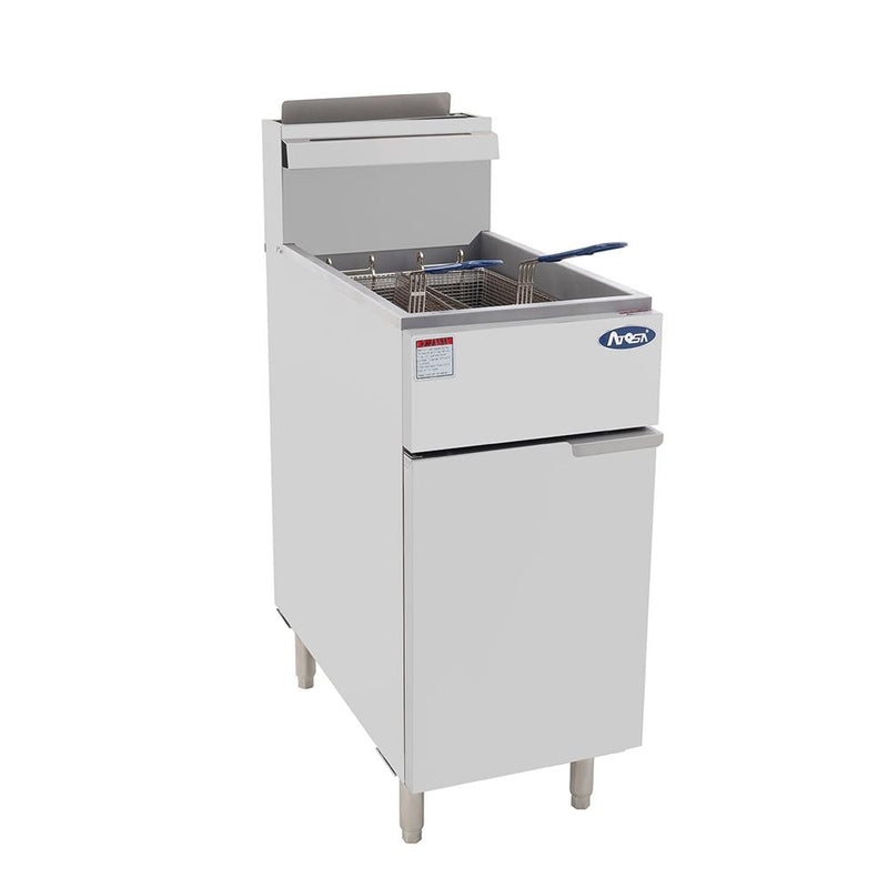 ATOSA HD 50lb SS Deep Fryer, NP/LP ATFS-50