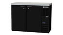 Beverage Air BB48HC-1-F-B-27 Food Rated Back Bar Refrigerator with Stainless Steel Top