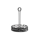 Tablecraft BK2595 Mediterranean Caddy Black