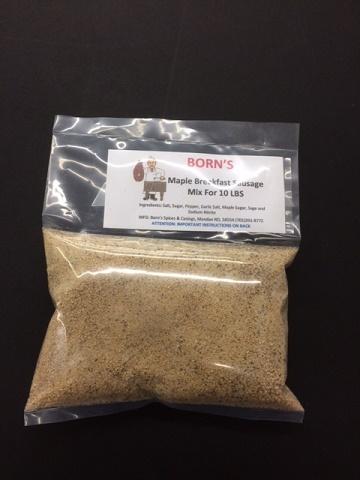 Borns Maple Breakfast Sausage
