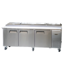 Bison BPT-93 Pizza Prep Table 26.0 Cu. Ft. (12) 1/3 Size Pans