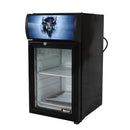Bison BRM-.74 Countertop Glass Door Refrigerated Merchandiser .74 Cu. Ft.