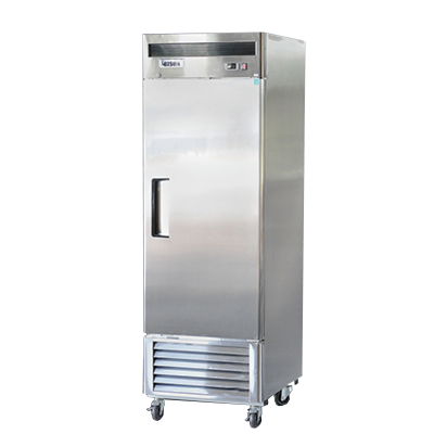 Bison BRR-21 Reach-In Refrigerator 27"W 21.0 Cu. Ft. Bottom Mount (1) Full-Height Solid Door