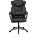 Flash Furniture BT-9088-BRN-GG High Back Espresso Brown Leather Executive Swivel Office Chair
