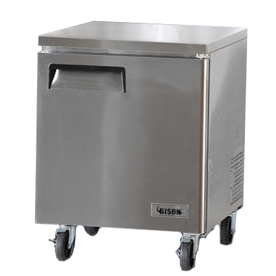 Bison BUF-27 Undercounter Freezer 27-1/2"W 6.5 Cu. Ft. (1) Solid Hinged Door